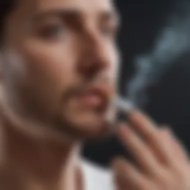 Personalized Smoking Cessation Strategies Diagram showing strategies for quitting smoking tailored for hyperthyroidism patients.