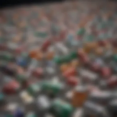 Regulatory Context for Disposable Drink Containers An illustration depicting regulatory frameworks surrounding disposable drink containers