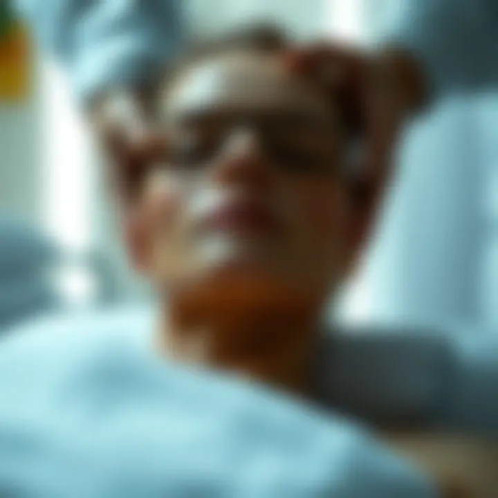 Relaxation techniques used in massage for migraines