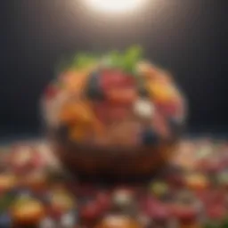 A vibrant display of probiotic-rich foods, showcasing their diversity.