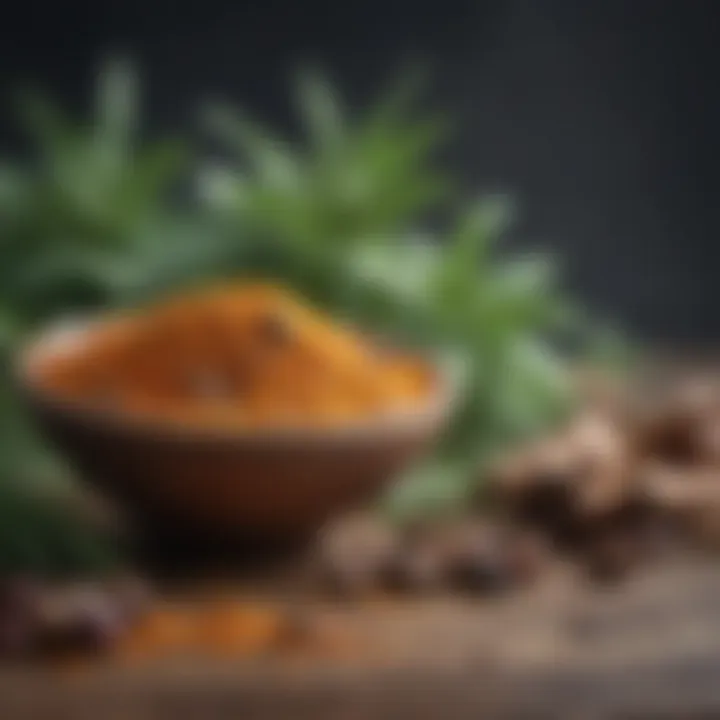 Herbs and spices known for liver support