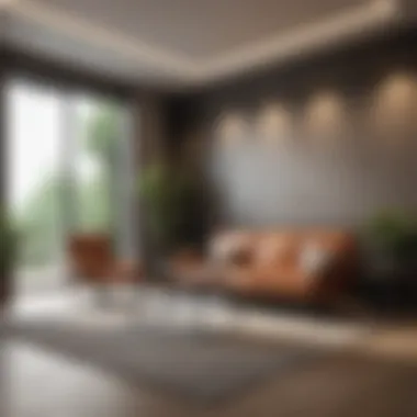 Designing Relaxing Break Areas A serene break area featuring comfortable seating and natural light