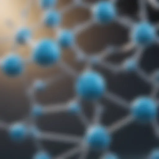 Illustration showing the molecular structure of cyanoacrylate