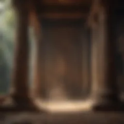 An ancient temple representing the roots of spiritual practices