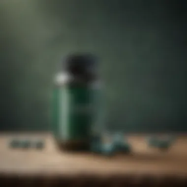 Natural Spirulina Supplement Capsules Natural spirulina supplement capsules