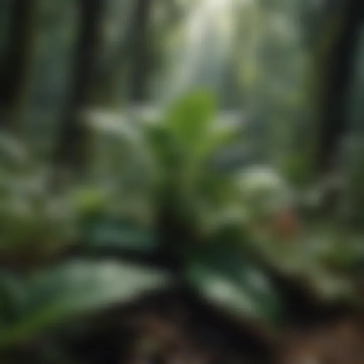 Ecological interactions among plants within the Amazon rainforest