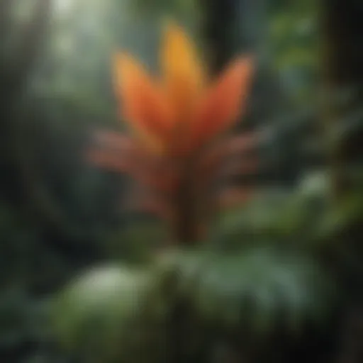 Vibrant flora of the Amazon rainforest showcasing its diversity and beauty