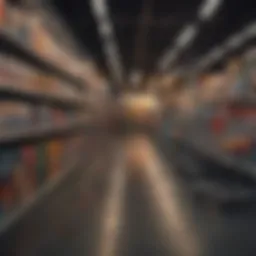 A timeline showcasing the evolution of online shopping.