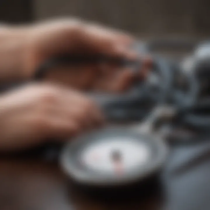 Visual representation of management strategies for controlling blood pressure through weight management