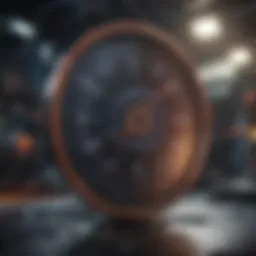 Visual representation of algorithm efficiency metrics