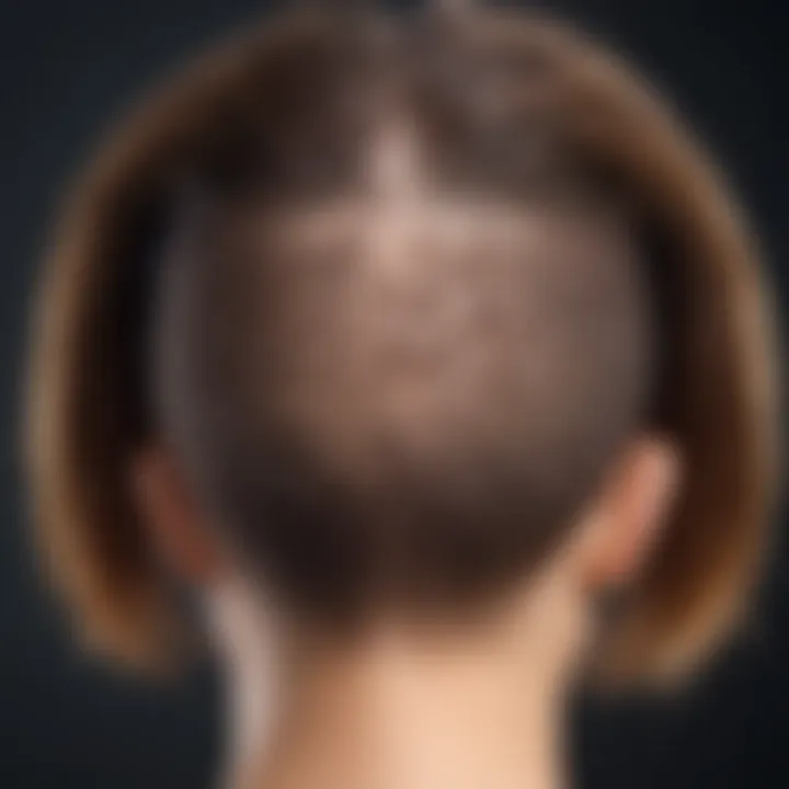 Diagram explaining potential mechanisms of taurine in promoting hair health