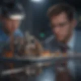 A team collaborating on a project plan