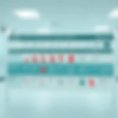 Applications of ADT in Healthcare A chart displaying the applications of ADT in various healthcare settings.