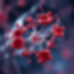 A visual representation of hormone therapy mechanisms in cancer treatment.