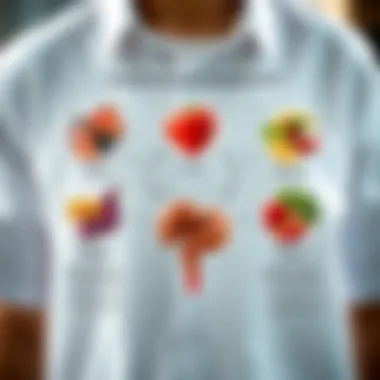 Dietary Choices for Symptom Relief Diagram showcasing dietary choices that may alleviate symptoms of interstitial cystitis.