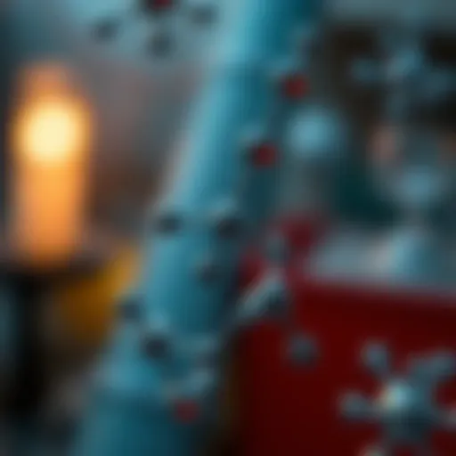 Visual representation of APC-conjugated molecule structure