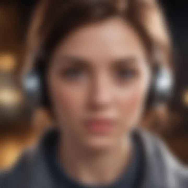 Voice identification feature in mobile applications