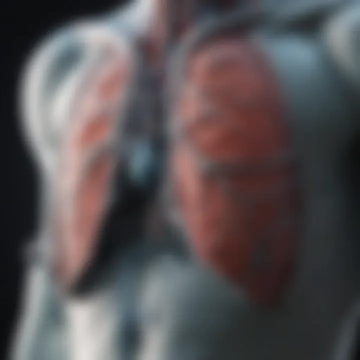 Visualization of advanced CT imaging technologies used in diagnosing pulmonary conditions