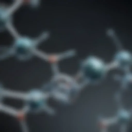Molecular structure of caffeine