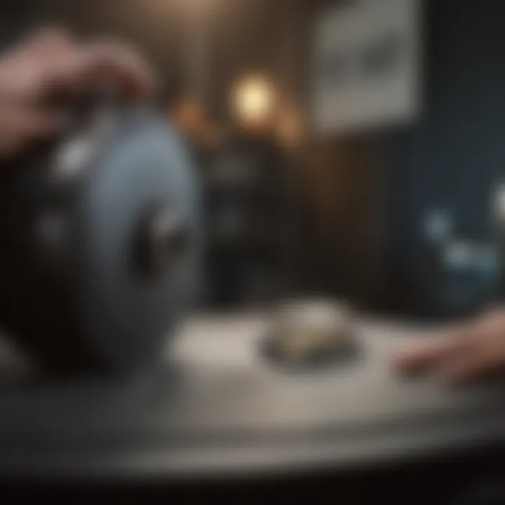 Expert demonstrating optimal application techniques for buffing compounds.