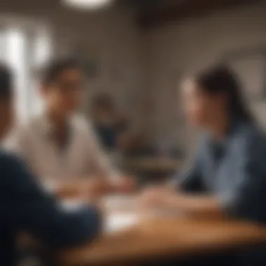 Diverse Classroom Interaction Diverse classroom interaction showcasing varied cultural backgrounds