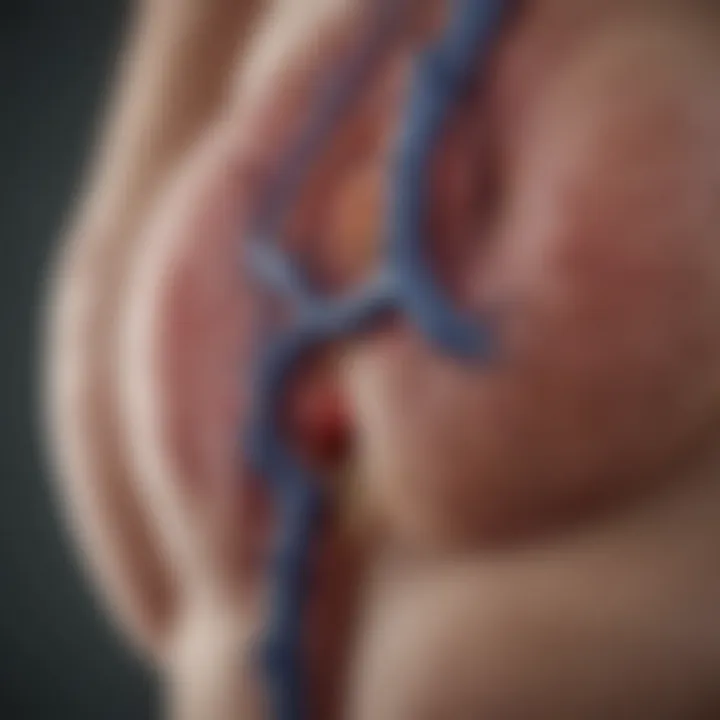 Visual representation of renal health implications