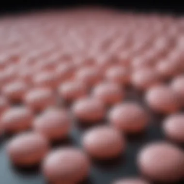 Close-up of Empagliflozin 25 mg tablets showcasing their distinctive features