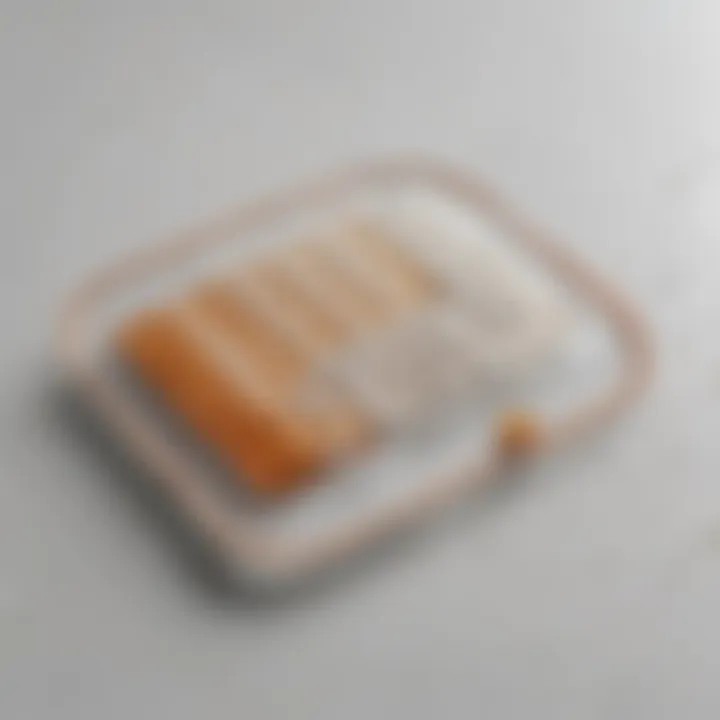 A close-up of a nicotine patch's ingredient list