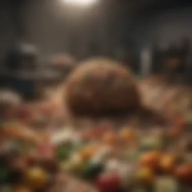 Social Implications of Food Waste Infographic depicting social implications of food waste