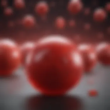 Health Implications of Elevated Red Blood Cell Levels Chart displaying potential health implications associated with elevated red blood cell levels.