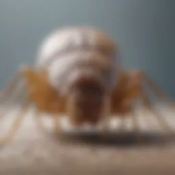 Illustration of the biological characteristics of house lice.