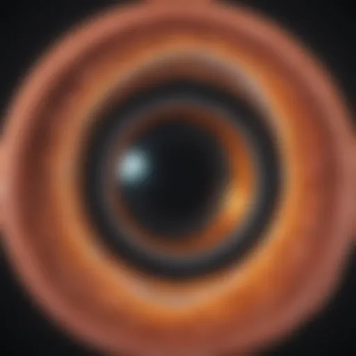 Detailed diagram of macular hole location in the retina