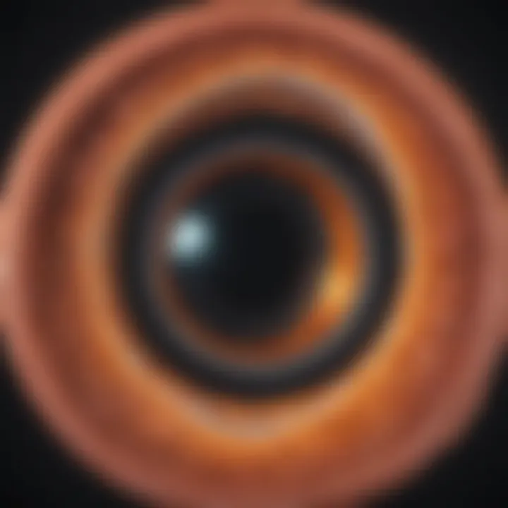 Detailed diagram of macular hole location in the retina