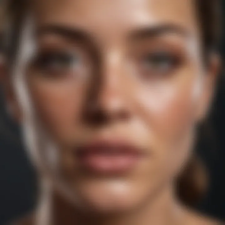 Illustration depicting the underlying causes of melasma, including hormonal influences and UV exposure.
