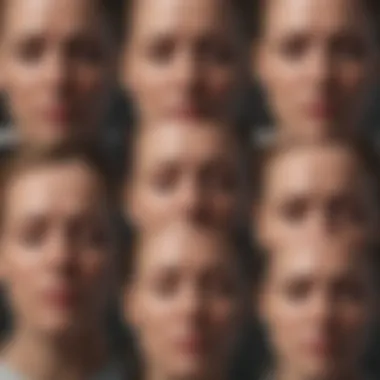 Visual representation of different types of migraines