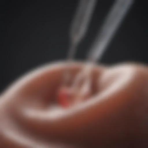 Detailed illustration of Paragard IUD placement
