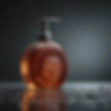 Medicated Body Wash: A Key Treatment Tool Visual representation of medicated body wash for treatment