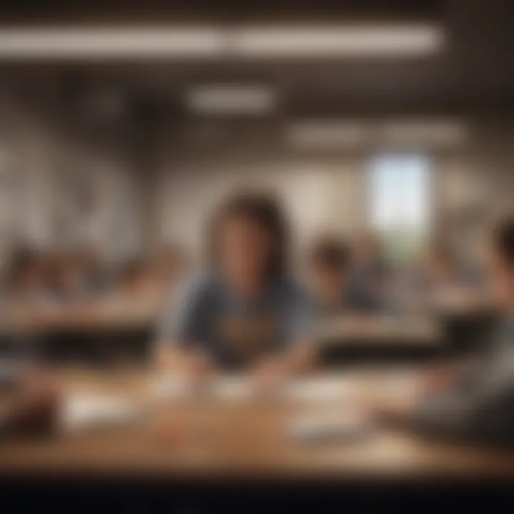 A nurturing classroom environment fostering social emotional health
