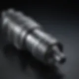 Detailed illustration of a spark plug highlighting its key components