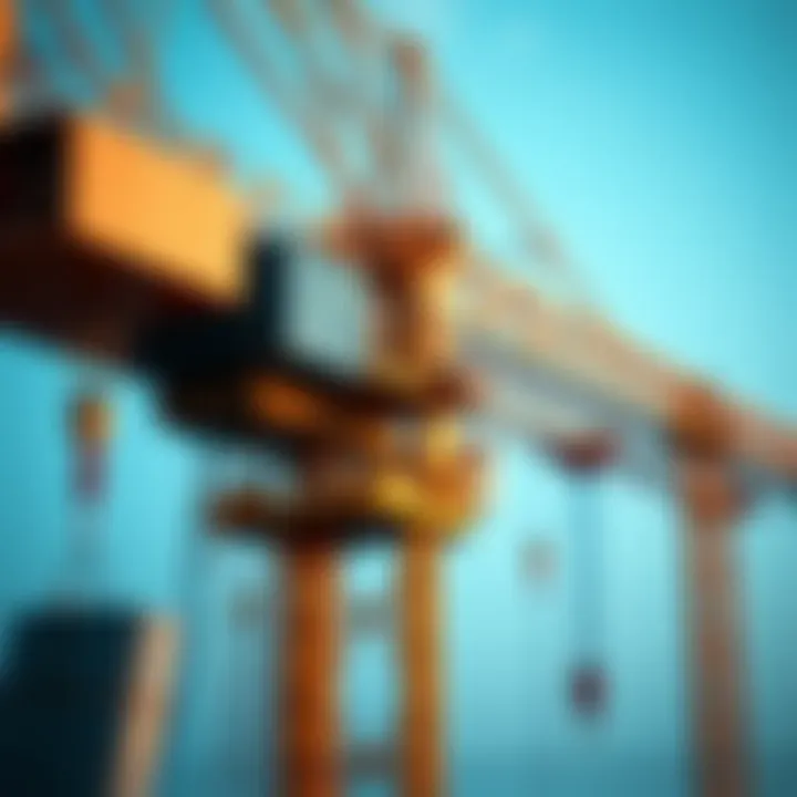 Infographic depicting safety standards for static cranes