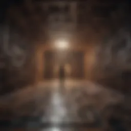 A labyrinth representing the complexity of anxiety.