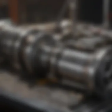 Advancements in Materials for the Gilman Spindle Chart depicting advancements in materials used for the Gilman spindle