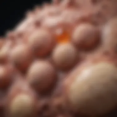 Diverse Types of Cysts Illustration of various types of cysts