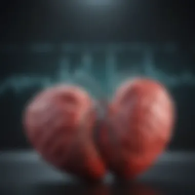 Normal Cardiac Parameters Visualization Graphical representation of normal cardiac parameters