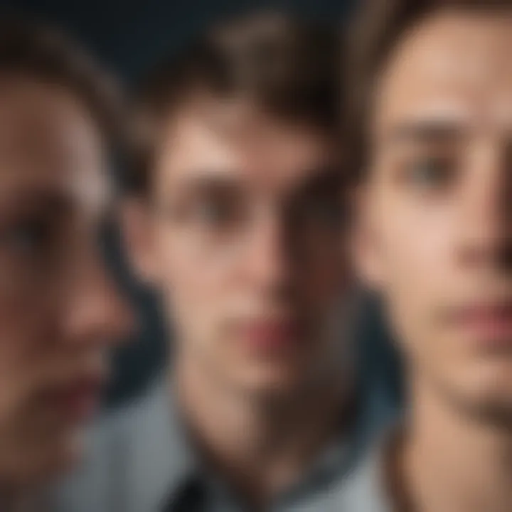 An abstract representation of social dynamics and interactions among individuals on the spectrum