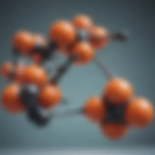 Illustration of Vyvanse molecular structure