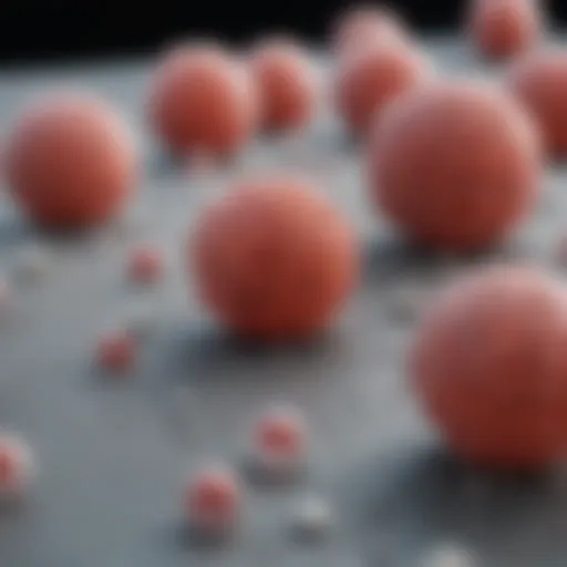 Microscopic view of white blood cells highlighting their role in leukemia