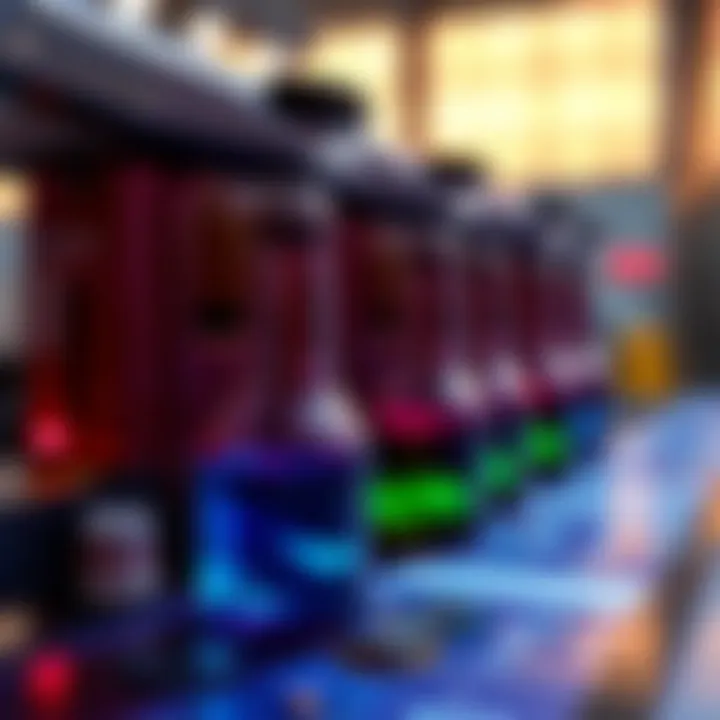 Environmental impact analysis of UV dye