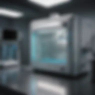 Advanced UV Sterilization Technology UV sterilizer in a medical setting
