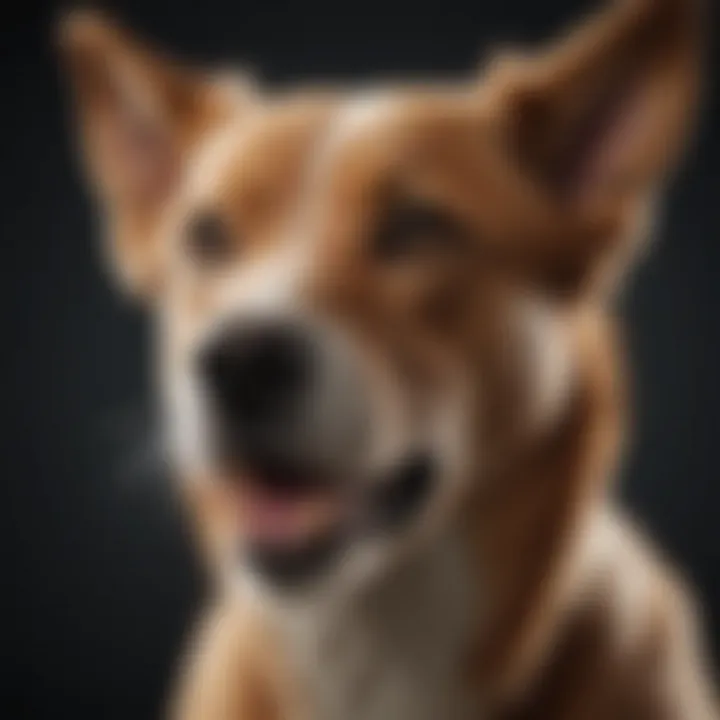 Diagram illustrating the effects of Vetoryl on canines
